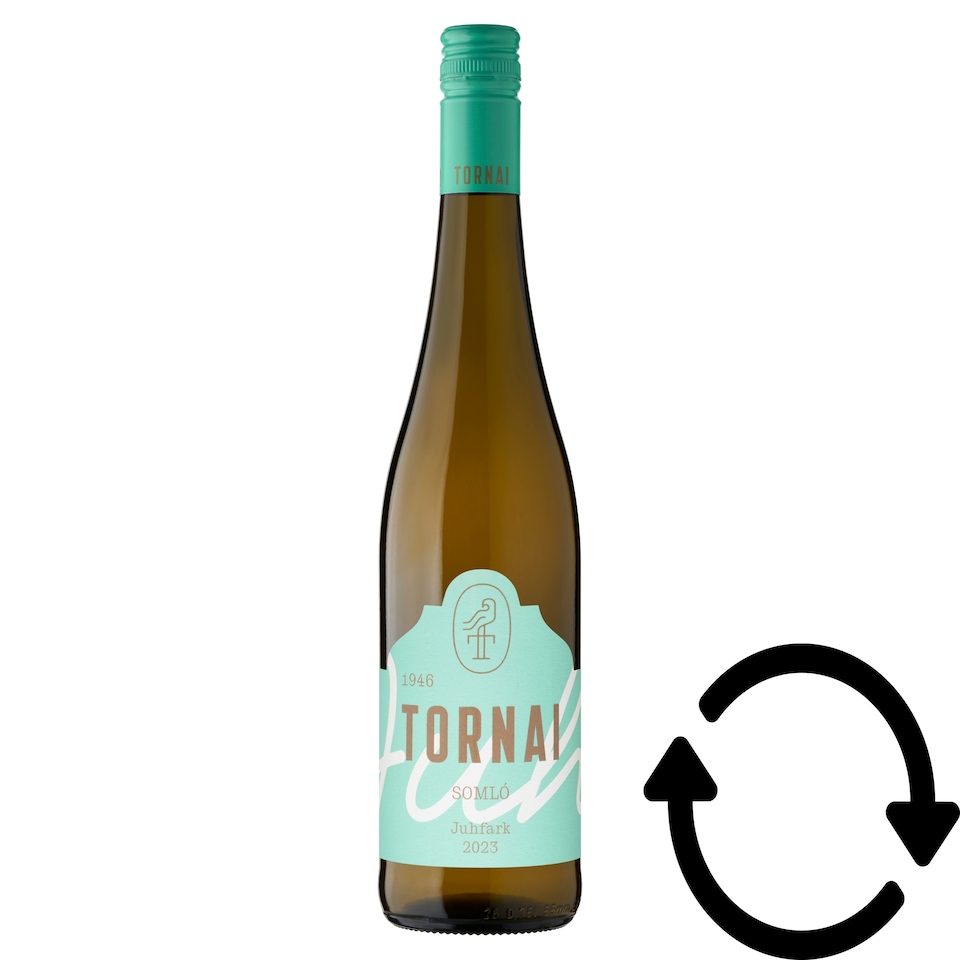 Tornai Somló Juhfark száraz fehérbor 13% 750 ml  1. kép