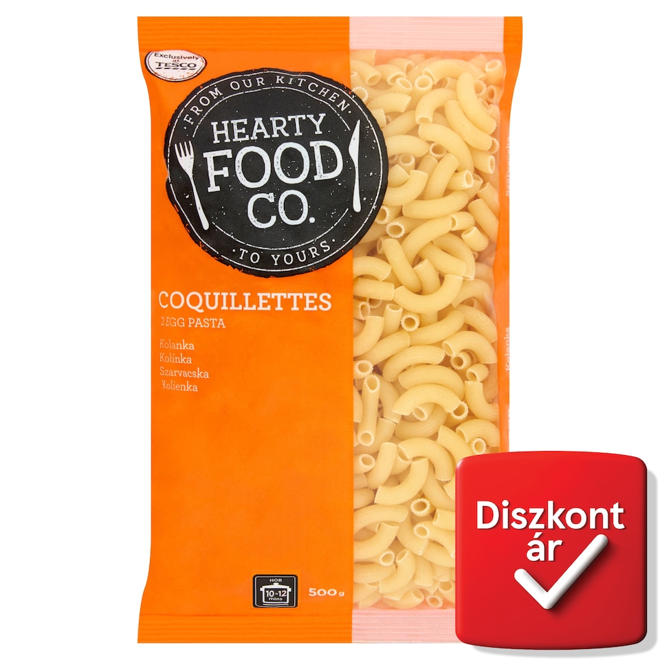 Hearty Food Co. Coquillettes 2 Egg Pasta 500 g