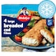 image 1 of Birds Eye 4 Large Breaded Cod Fillets 440G