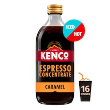 KENCO ICED HOT ESPRESSO CONCENTRATE CARAMEL 485ML 