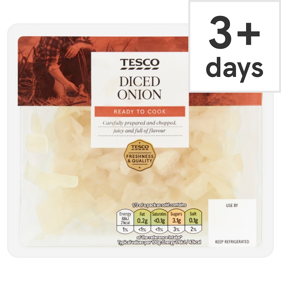 image 1 of Tesco Diced Onion 150G
