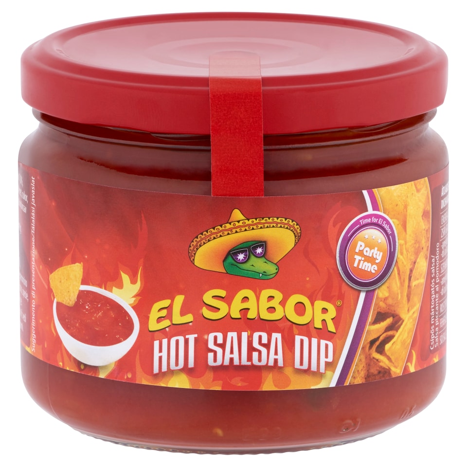 image 1 of El Sabor Hot Salsa Dip 300 g