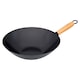 Tesco Home szénacél wok serpenyő  30 cm  2. kép