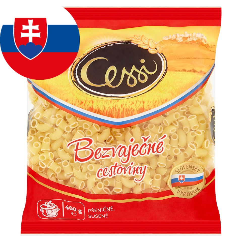 Cessi Egg-Free Pasta Wheat, Dried Elbows 400 g