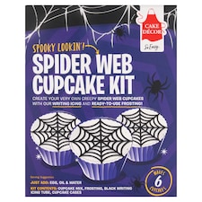 Cake Decor Spider Web Cupcake Kit 232g