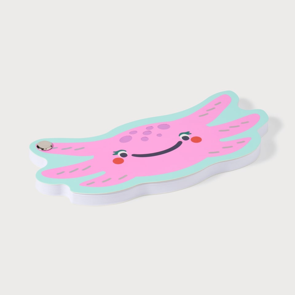 image 1 of Paperchase Happy As a Fish Mini Notebook