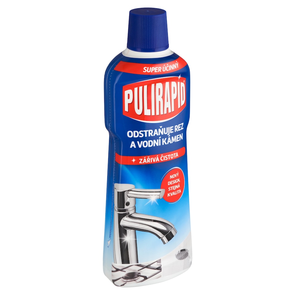 Obrázek 1 pro produkt Pulirapid Tekutý čistič na vodní kámen 750ml