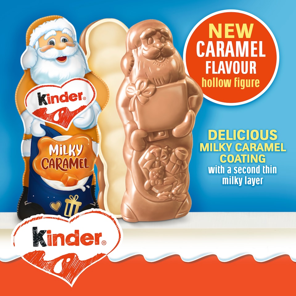 image 1 of Kinder Santa claus milky caramel 110 g