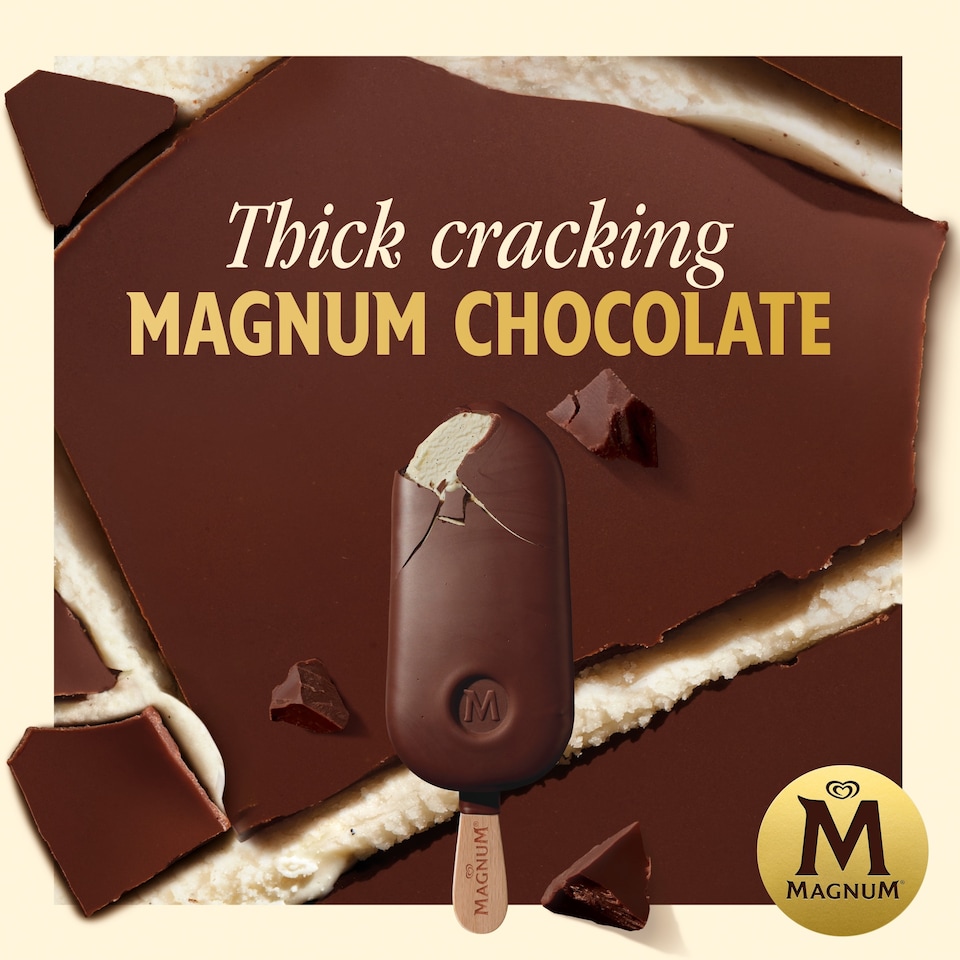 image 1 of Magnum Classic Ice Cream Sticks 6x100ml