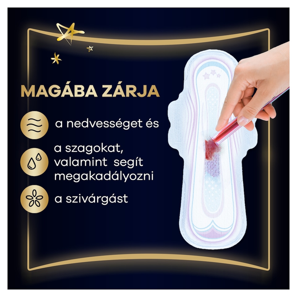image 1 of Always Ultra Sanitary Towels Secure Night Extra (Size 5) Wings x 10 Pads