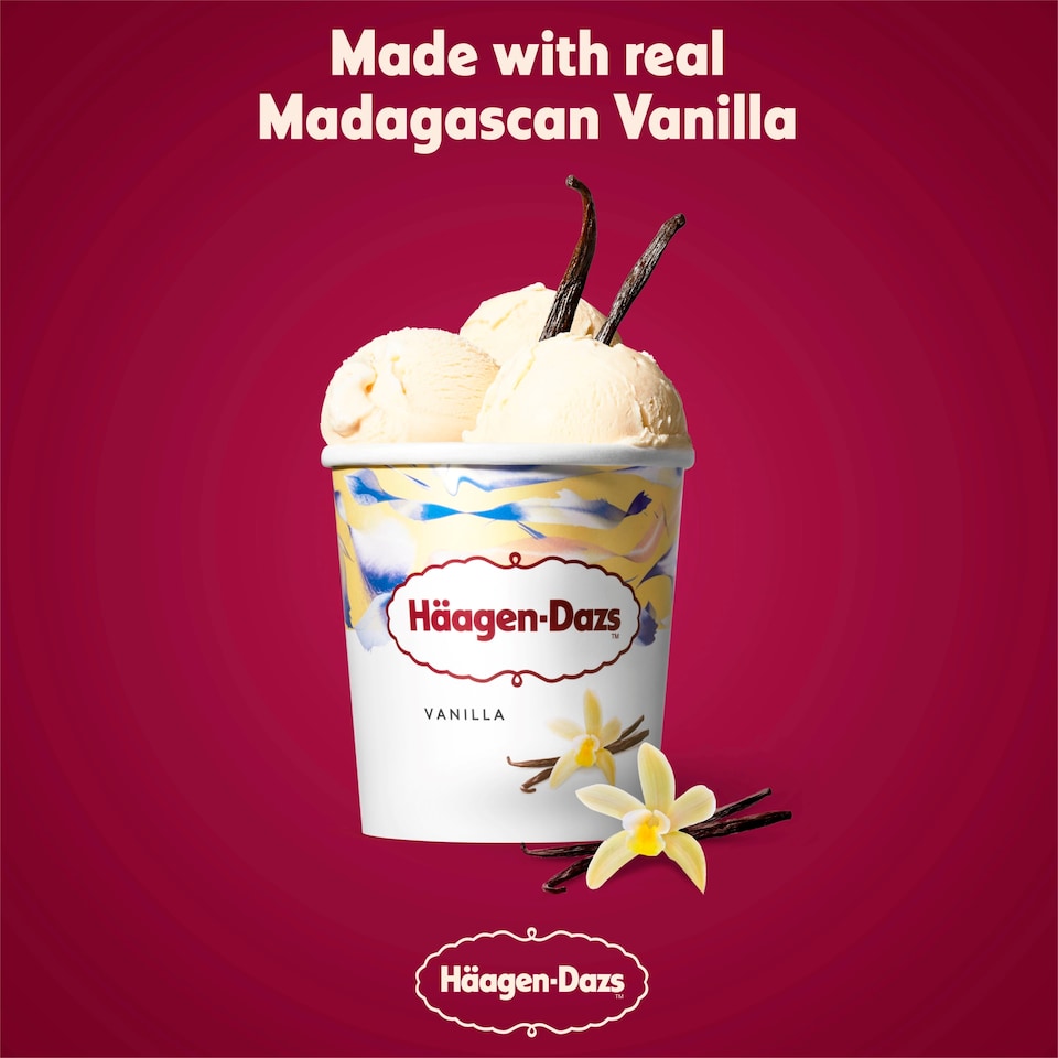 image 1 of Haagen-Dazs Vanilla Ice Cream 460Ml