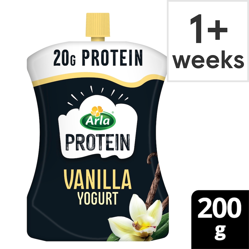 image 1 of Arla Protein Vanilla Yogurt Pouch 200g