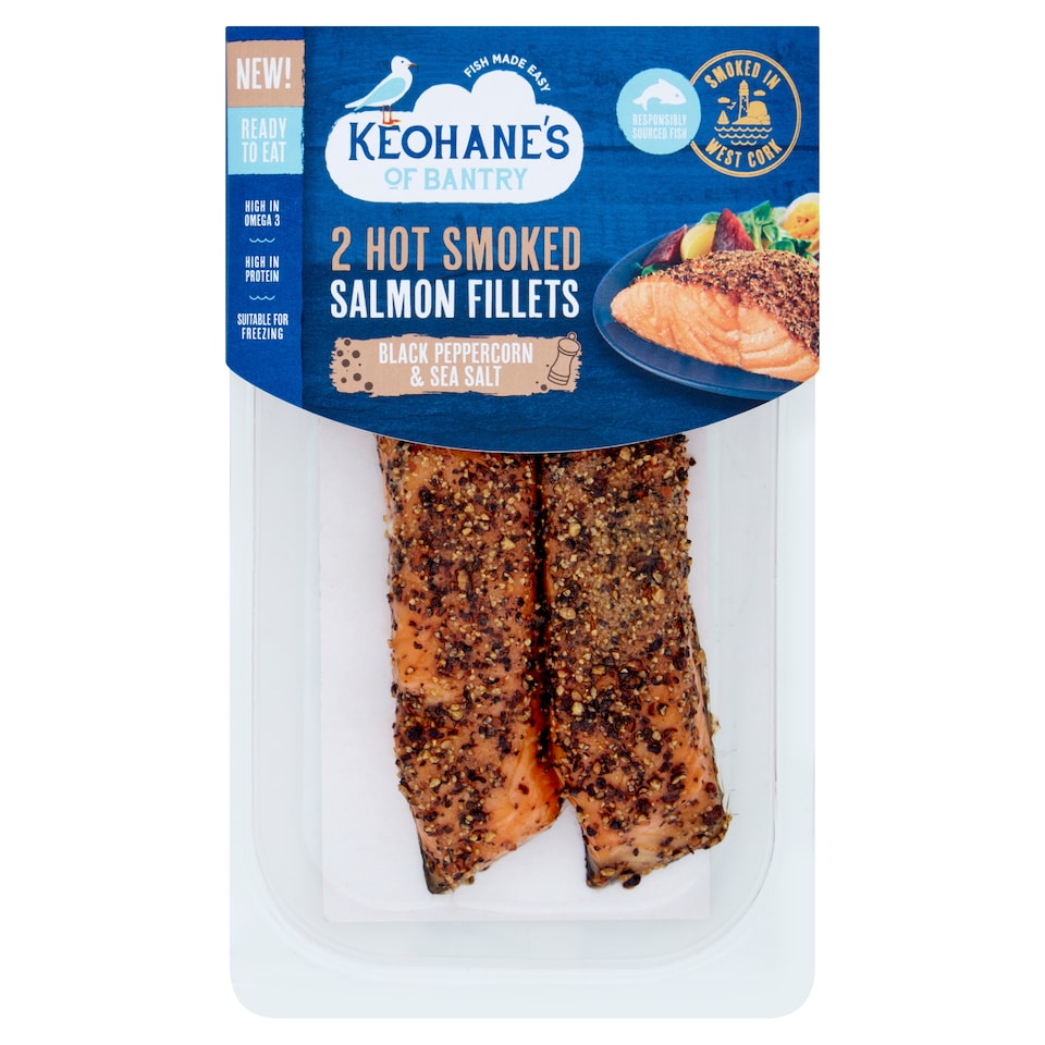 Keoh/Ob 2 Hot Small Salmon Fillets Black Peprcrn 180G