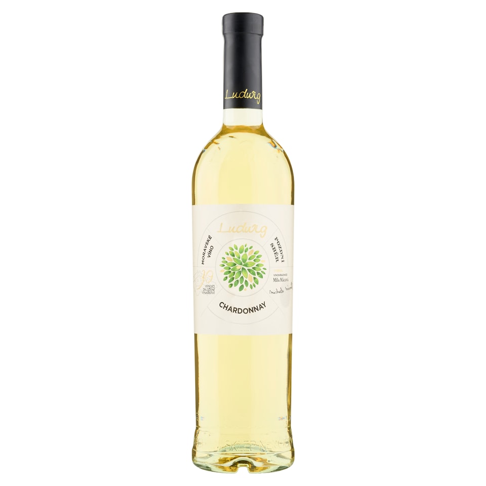 Obrázek 1 pro produkt Ludwig 30 Chardonnay jakostní víno s přívlastkem pozdní sběr polosuché 0,75l