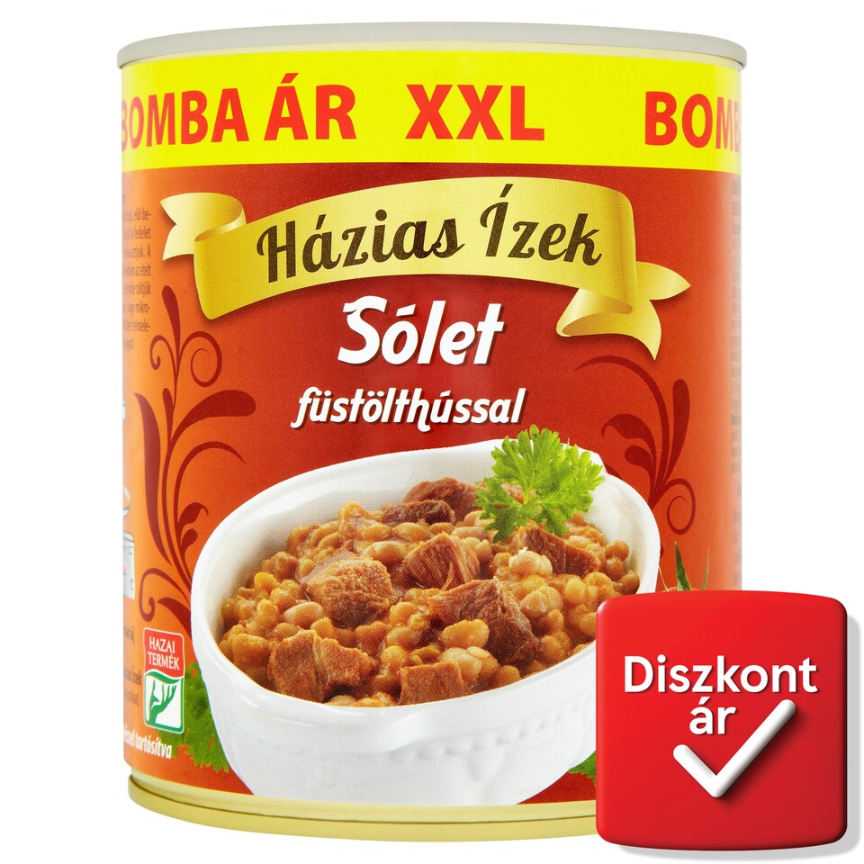 Házias Ízek sólet füstölthússal 800 g