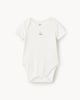 image 4 of F&F Baby 10-Pack Pure Cotton Animal Bodysuits in White