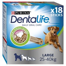 Purina Dentalife Large Dog Chews 18 Sticks 636G