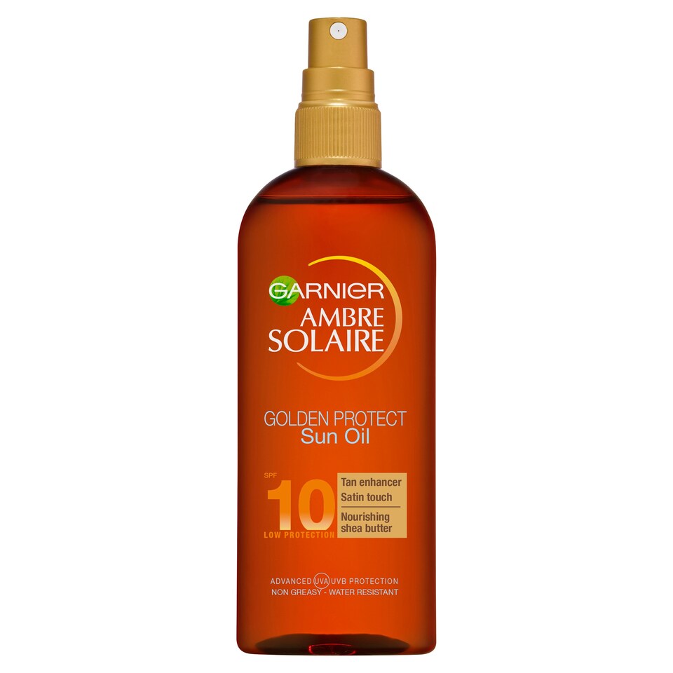 Garnier Ambre Solaire Protect Oil Spf10 150Ml