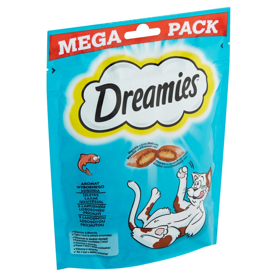 image 1 of Dreamies with Delicious Salmon Flavour 180 g