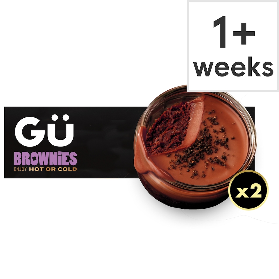 image 1 of Gu Double Chocolate Brownie Dessert 2X79g