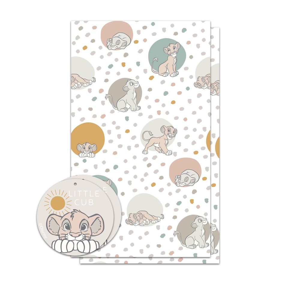 Disney Lion King 2 Sheet 2 Tags