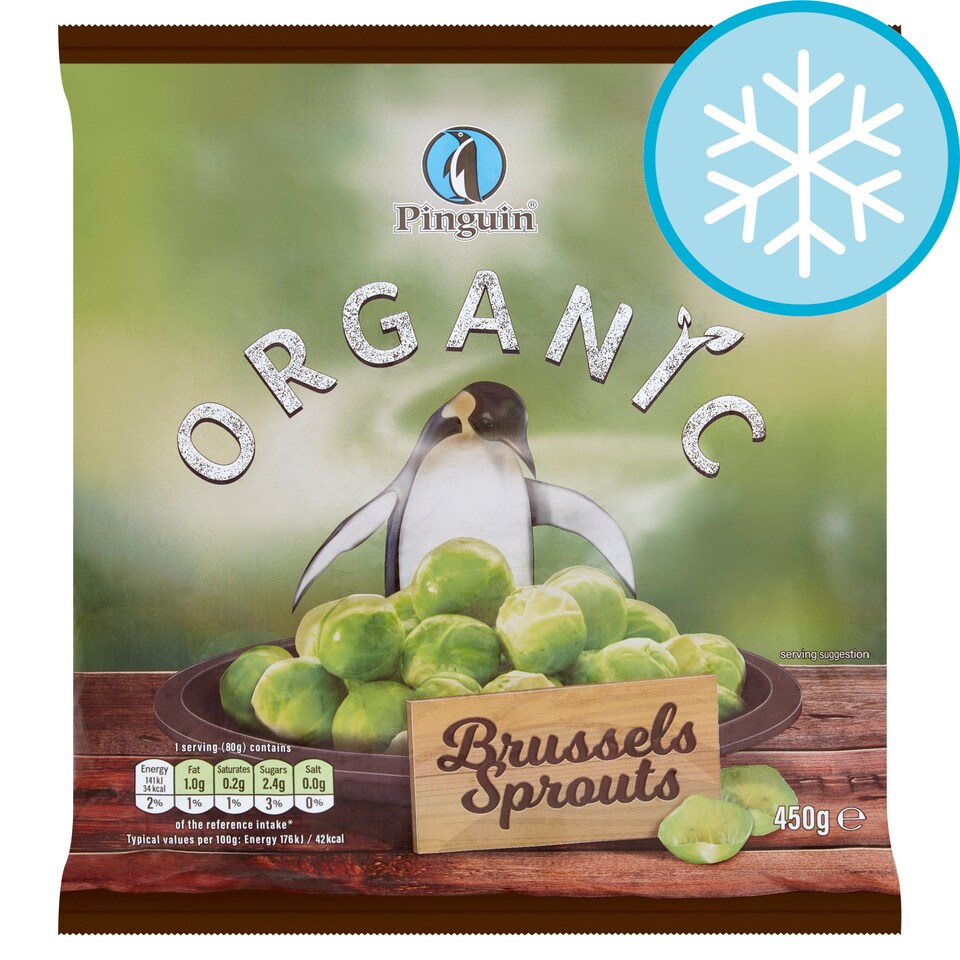 Pinguin Organic Brussels Sprouts 450G