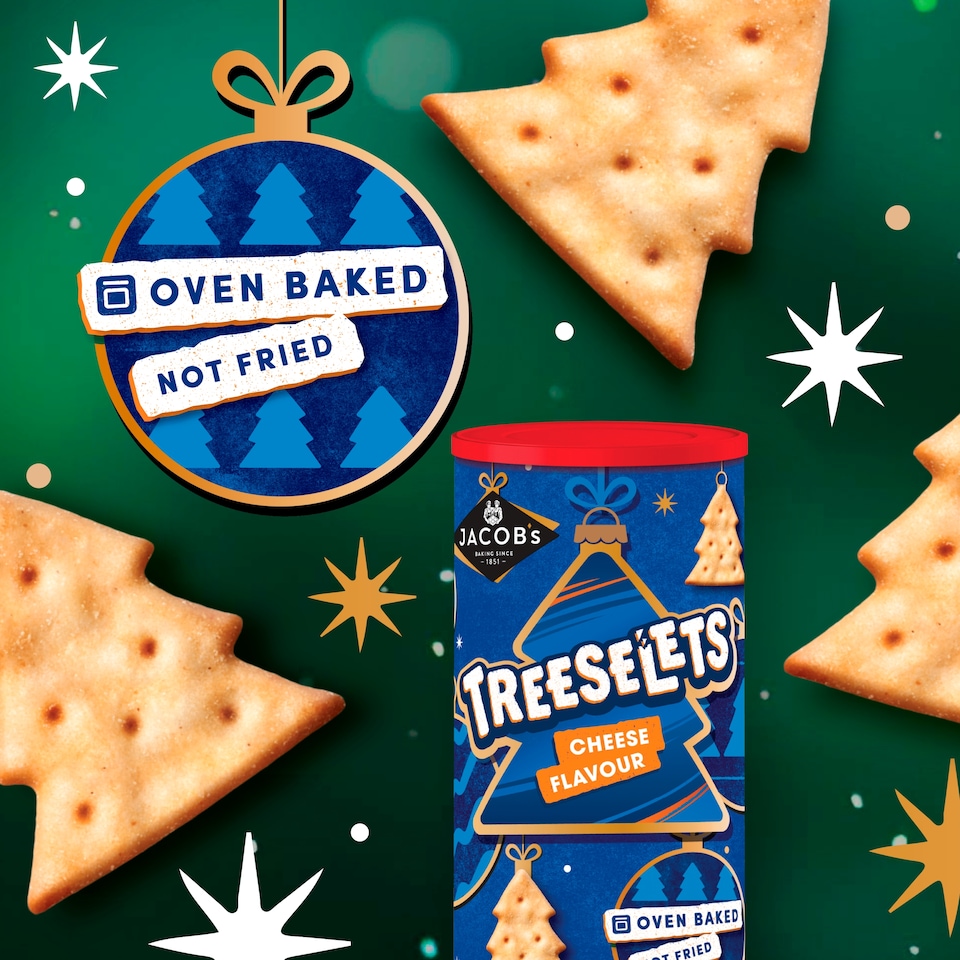 image 1 of Jacobs Cheeselets Christmas Caddy 280G