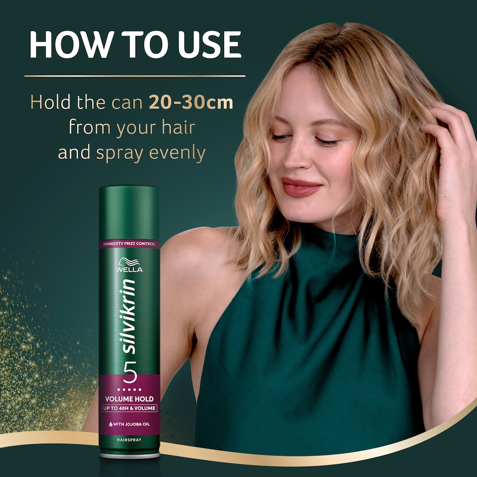 image 1 of Silvikrin Classic Voluminous Hold Hair Spray 400Ml