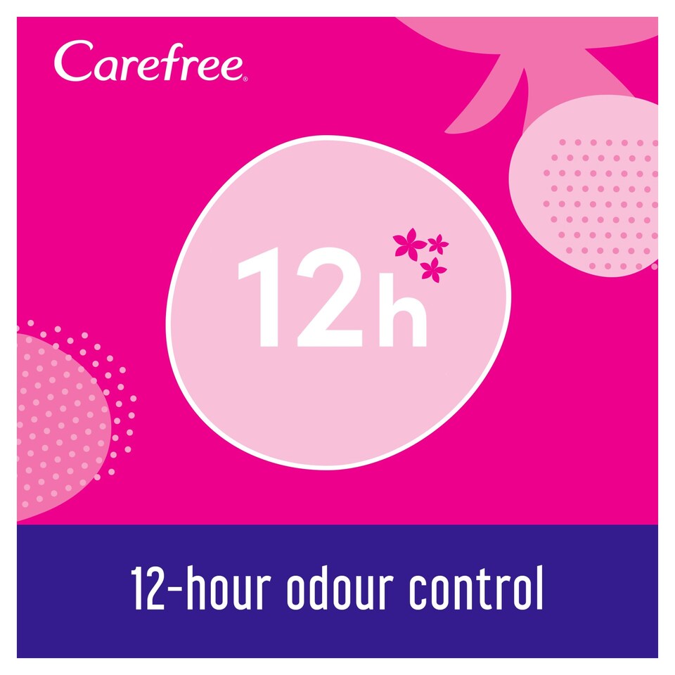 image 1 of Carefree Plus Large Light Scent Pantyliners 64S