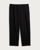image 4 of The F&F Edit Cupro Co-ord Joggers in Black