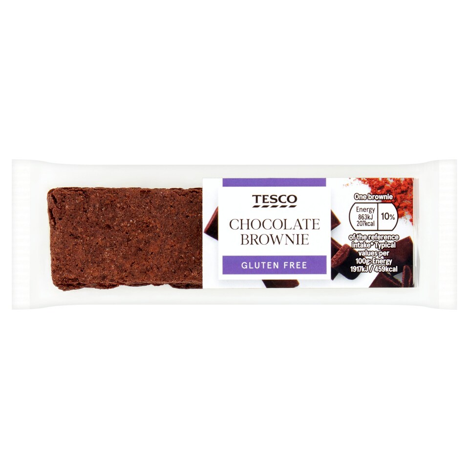 Tesco Free From Chocolate Brownie 45G