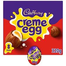 Cadbury Creme Egg Chocolate Eggs 8 pack 320g