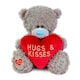 image 1 of Me To You Valentines Hugs and Kisses Bear Plush