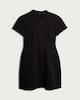 image 4 of F&F Short Sleeve Mini Dress in Black