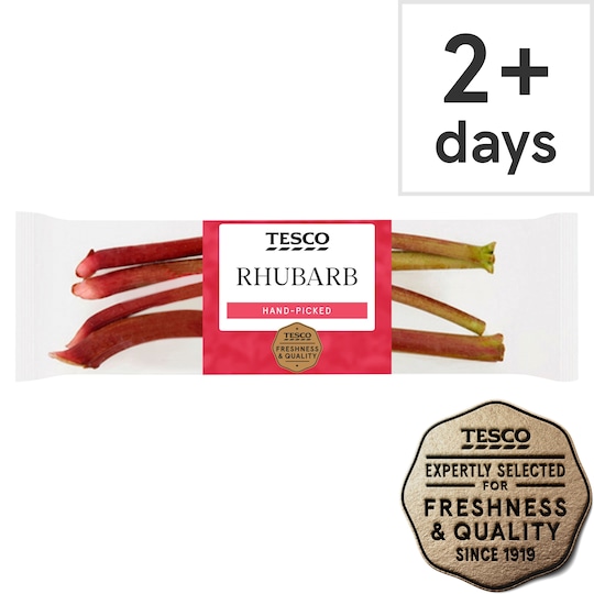 Tesco Rhubarb 400G Pack Class 1