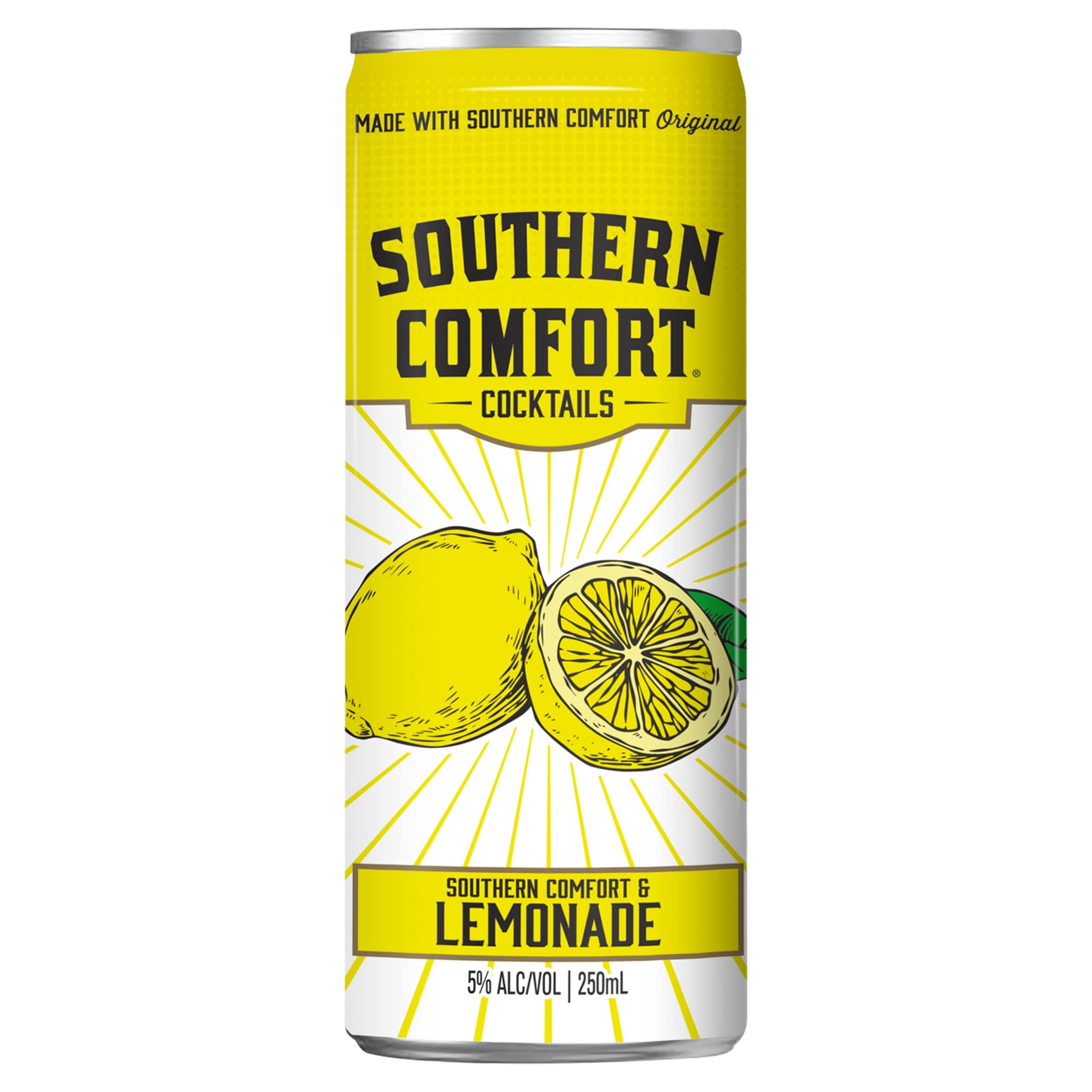 Southern Comfort & Lemonade 250ml