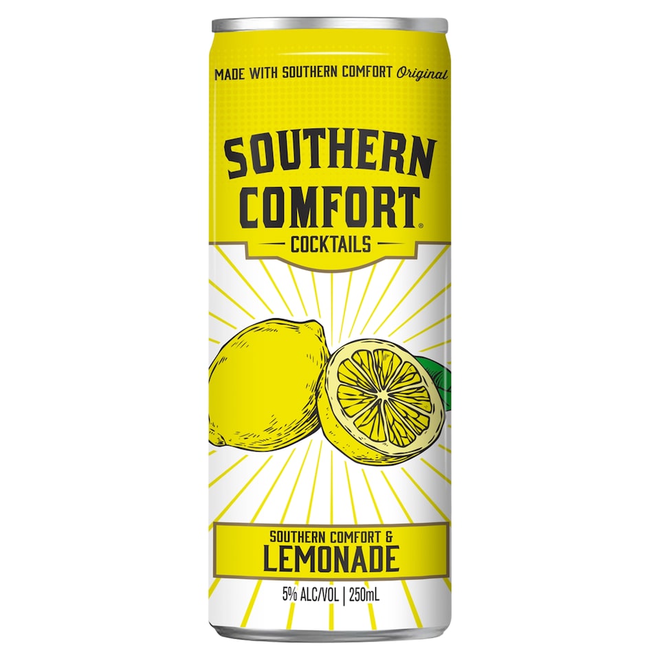 Southern Comfort & Lemonade 250ml
