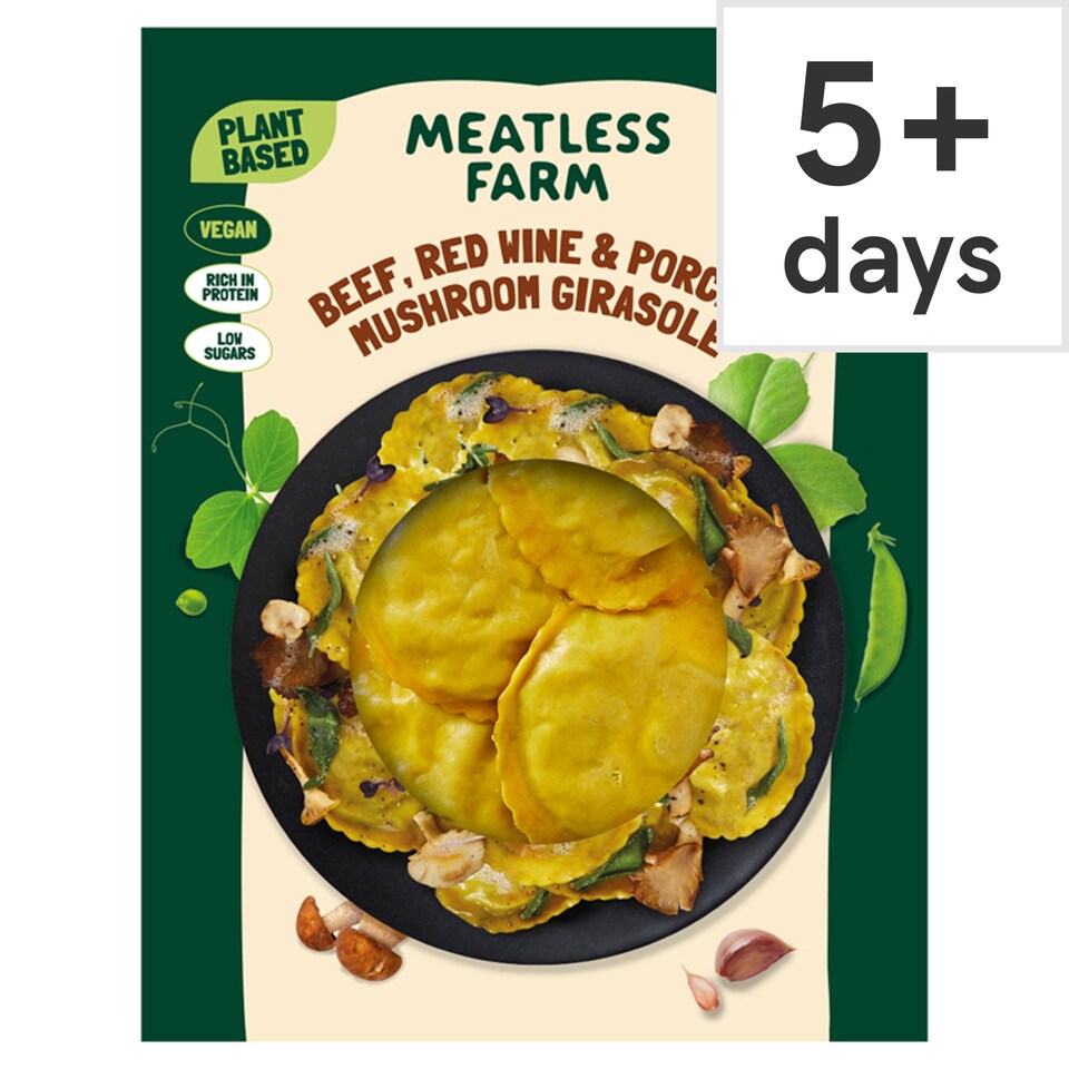 Meatless Farm Beef Red Wine Girasole 198G Tesco Groceries