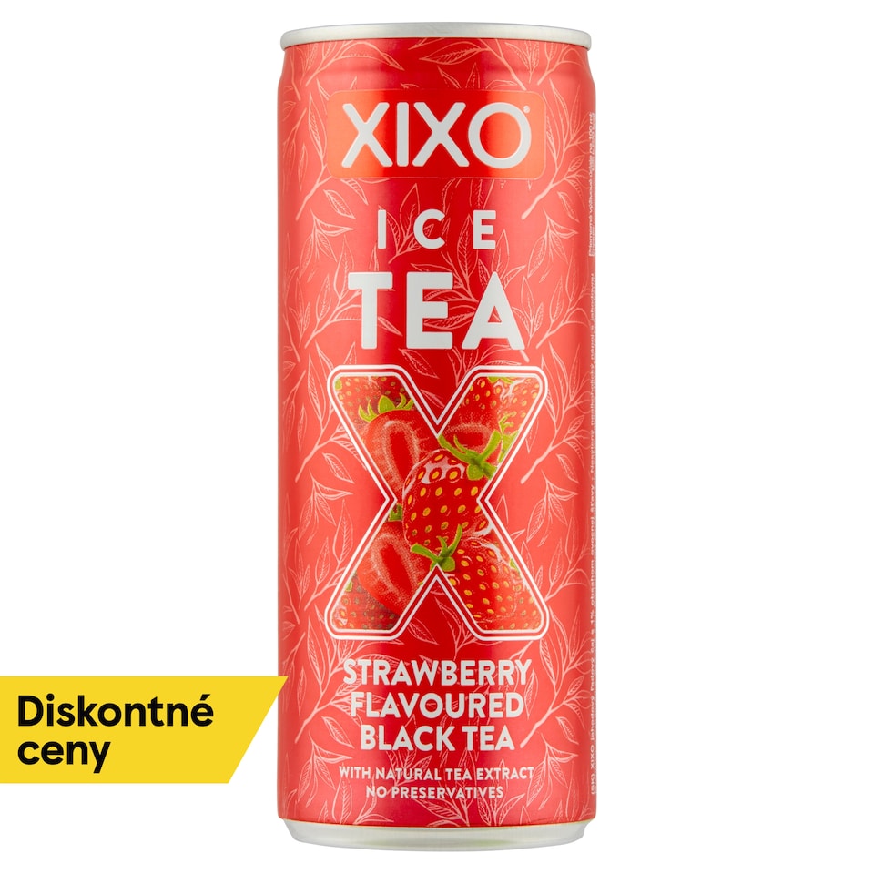 image 1 of Xixo Ice Tea Strawberry Flavoured Black Tea 250 ml