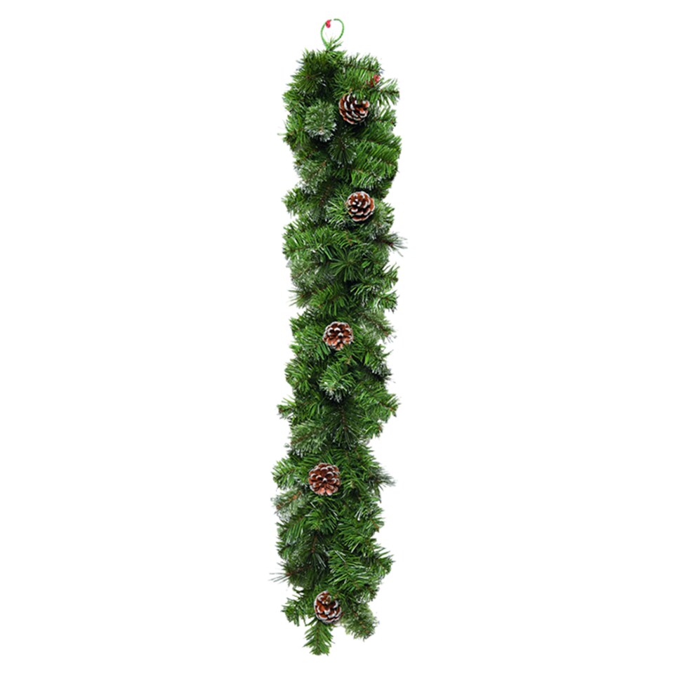 Tesco Silver Glitter Garland 1 m