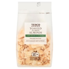 Tesco Toasted Flaked Almonds 100G