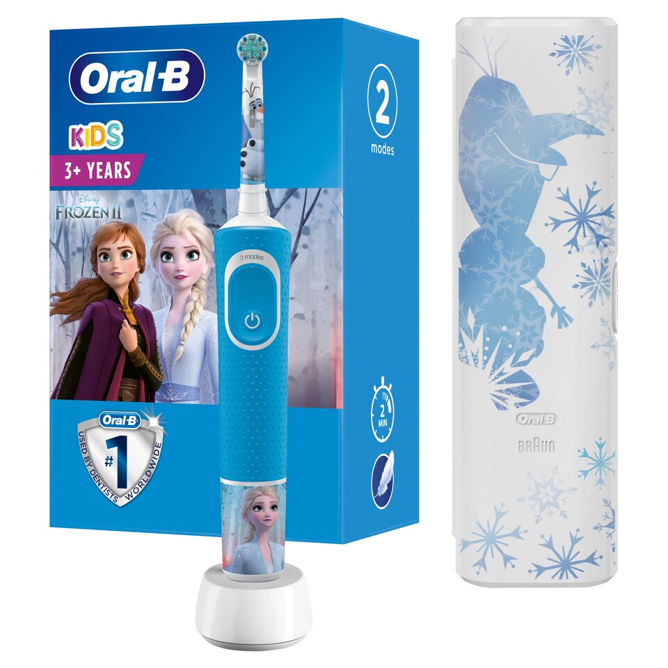 Oral-B Kids Jégvarázs 2 Elektromos Fogkefe Braun Tervezéssel  1. kép