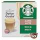 image 1 of Starbucks Caffè Latte by Nescafe Dolce Gusto Coffee Pods x12 121.2g