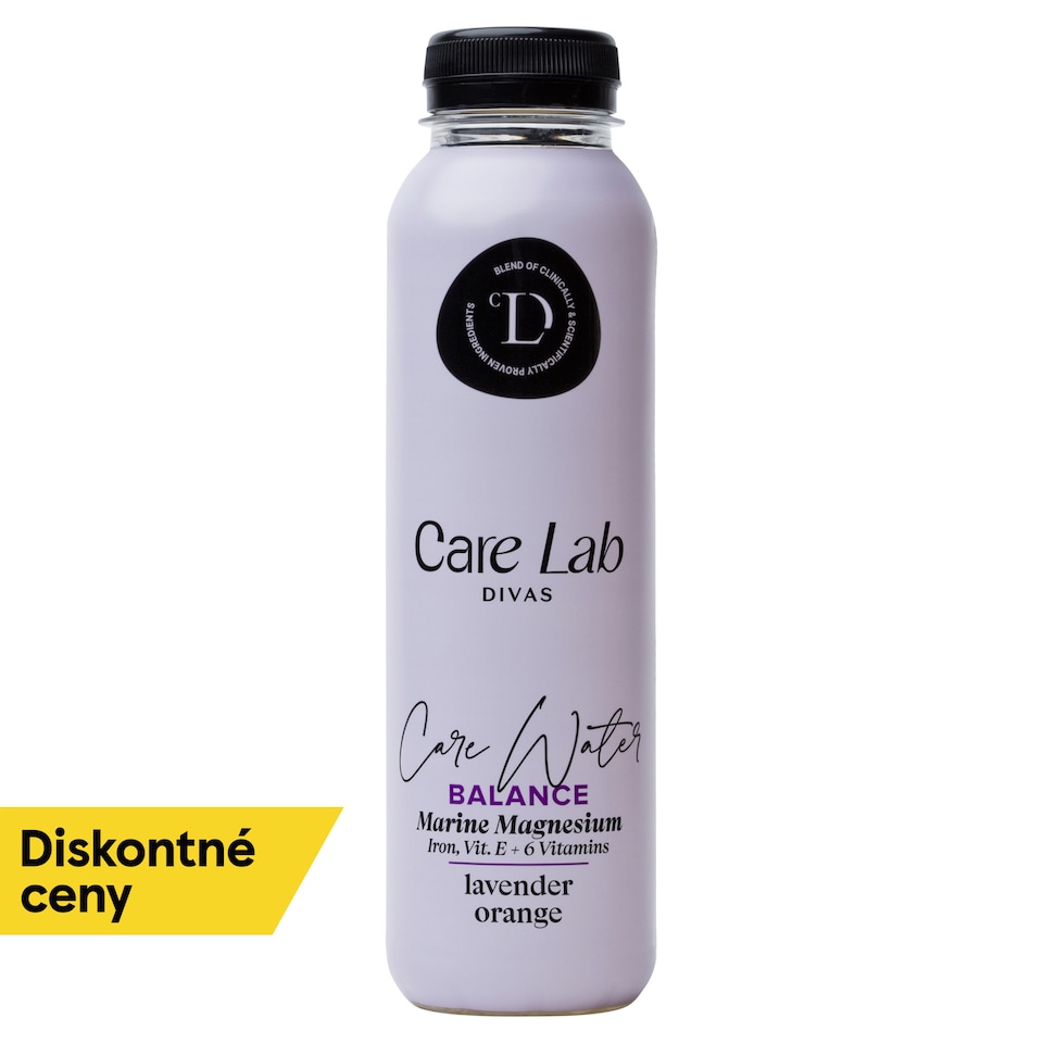 Care Lab Divas Care Water Brain nápoj s prírodnou arómou zeleného citróna a pomela 400 ml