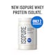image 3 of Isopure Whey Protein Isolate Unflavoured 435g
