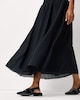 image 3 of F&F Square Neck Midi Dress in Black