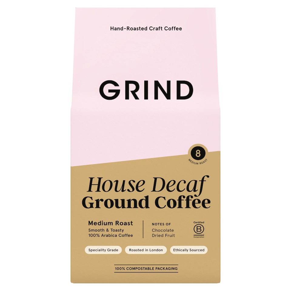 Grind House Decaf Ground Coffee 200g