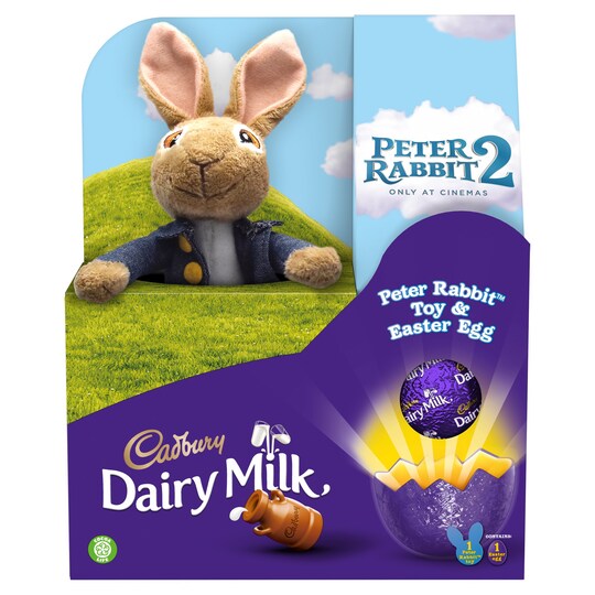 Cadbury Dairy Milk Chocolate Egg With Toy 100G Tesco Groceries