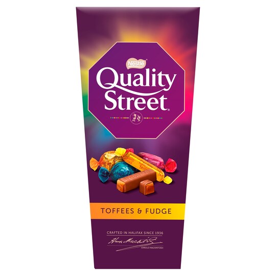 Quality Street Toffee & Fudge 240G Tesco Groceries