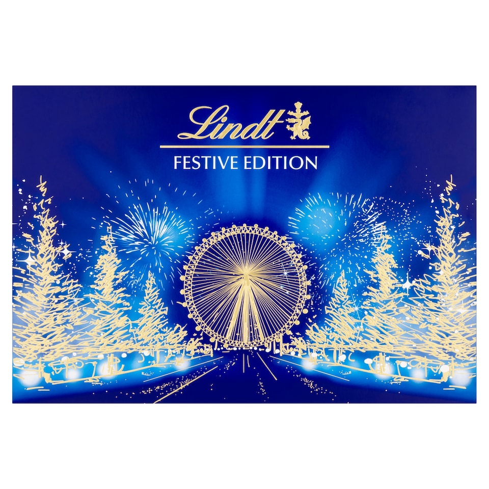 image 1 of Lindt Festive Edition Chocolate Gifting Box 469g